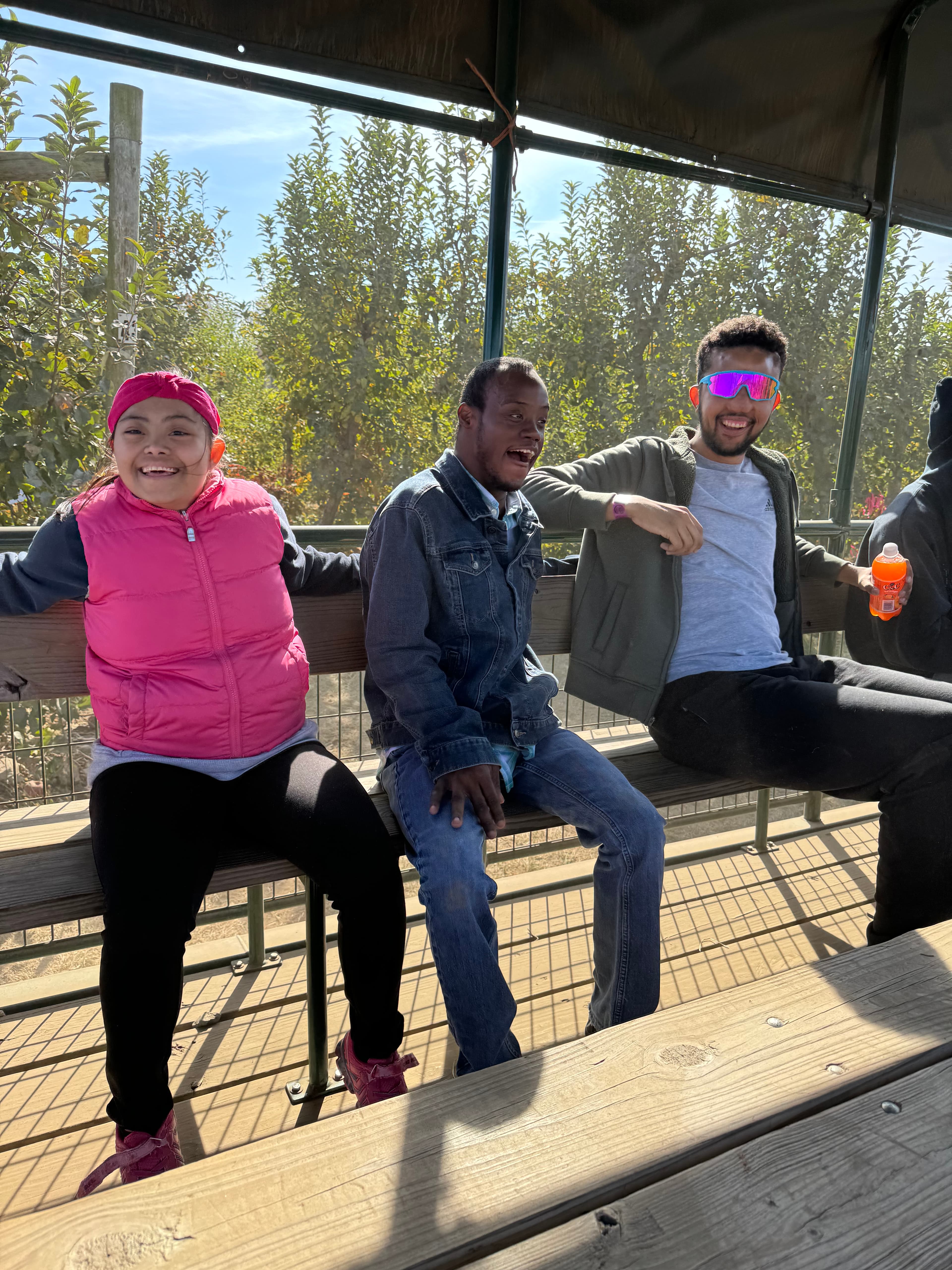 ASun Star adult participants on a community outing