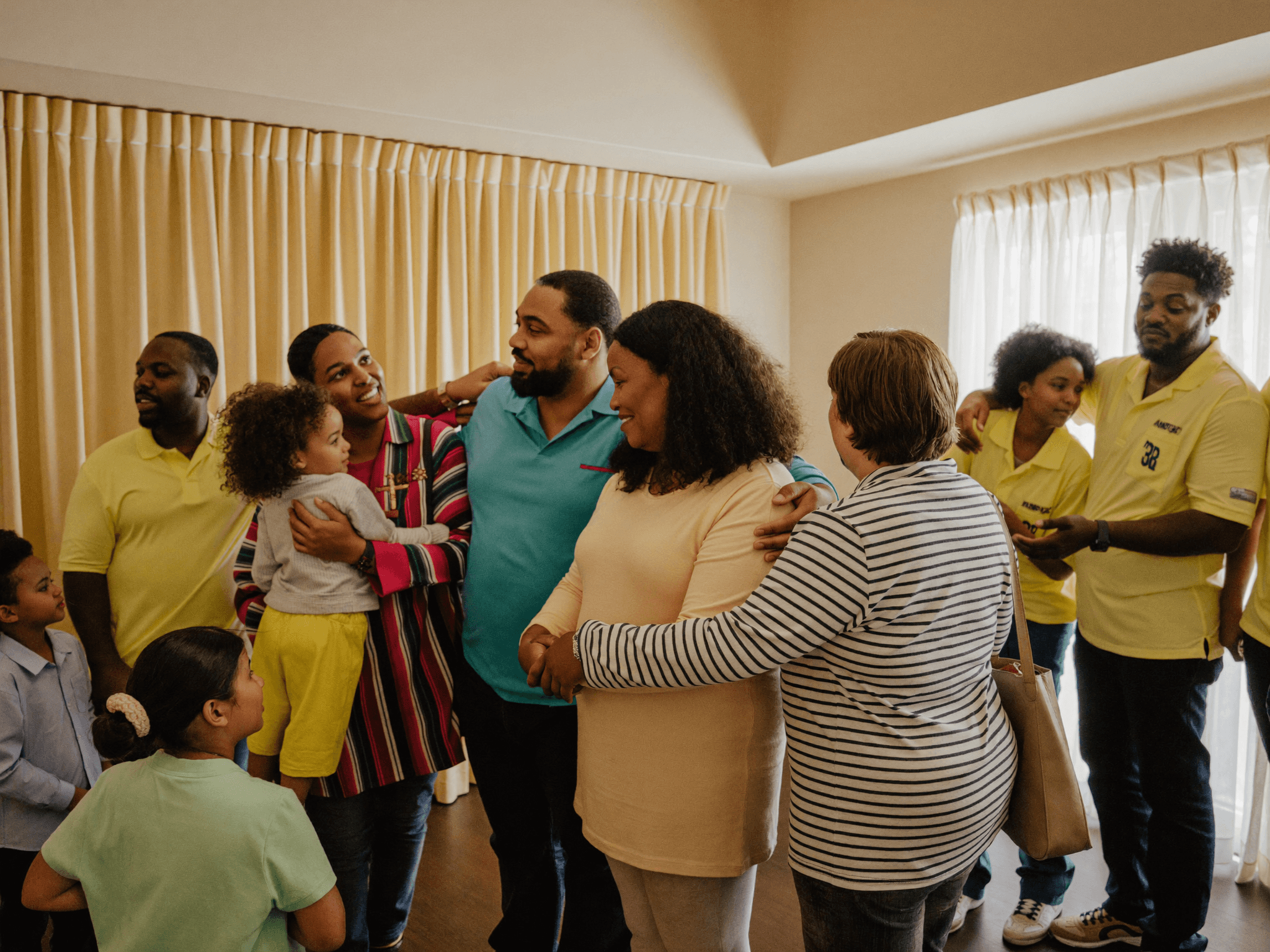 ASun Star community event with families and staff