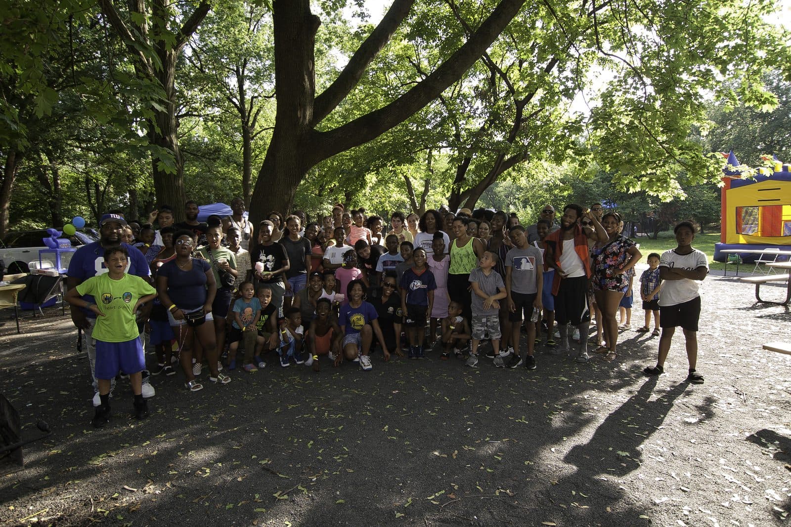Families and children gathered at the ASun Star First Annual Community Day in 2019